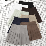 Women's High Waist Fashion Designer Pleated Skirts (Short)-Women's Fashion Designer Skirts