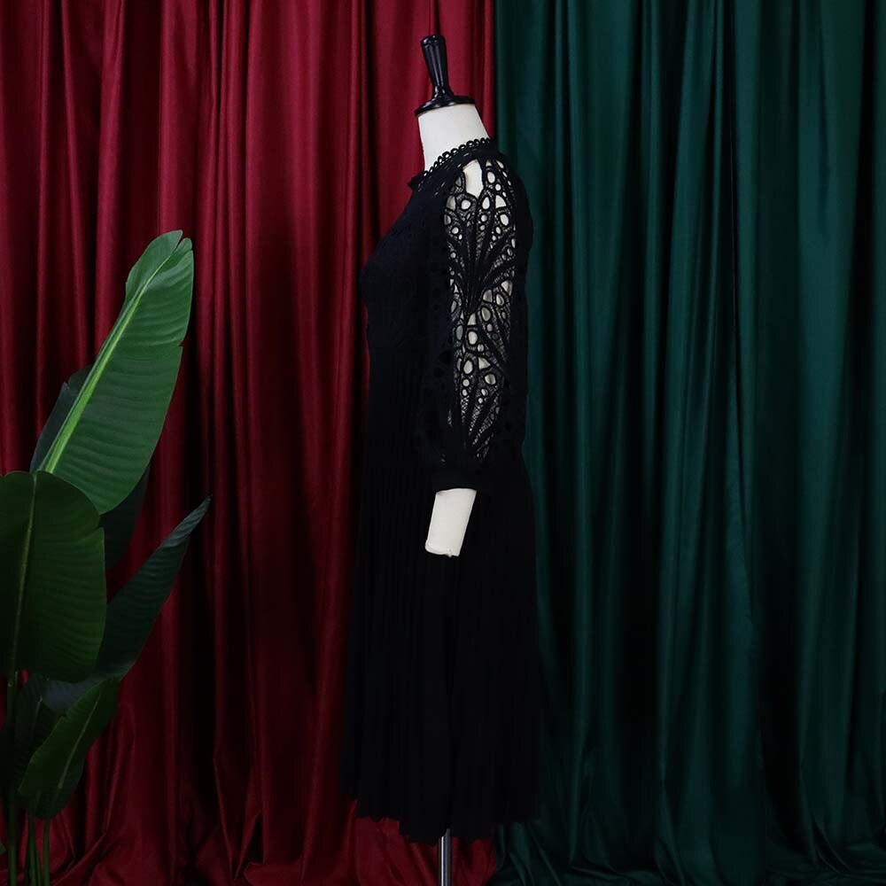 Women's Ruched Waistband Fashion Designer A-line Midi Dresses (Plus Size)